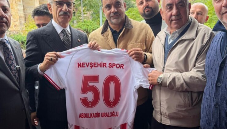 Nevşehir Spor Başkanı Mumyakan’dan Bakan Uraloğlu’na Özel Forma