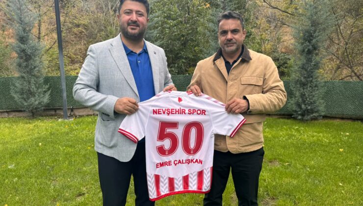 Nevşehir Spor yönetiminden Milletvekili Çalışkan’a Ziyaret