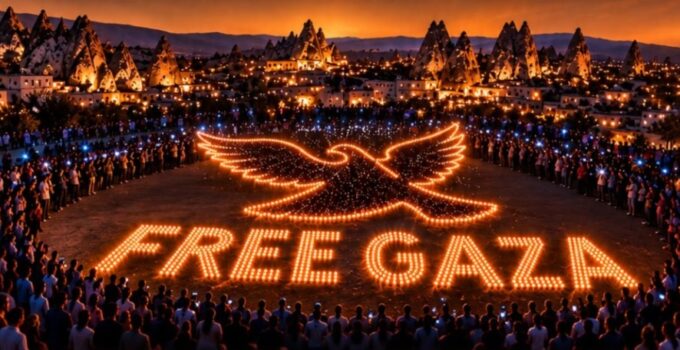Göreme’de Gazze İçin Görsel Farkındalık Çalışması Düzenlenecek