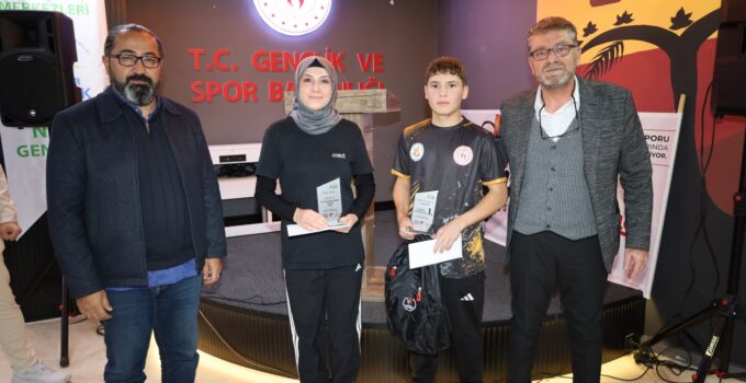 Nevşehir’de “Sporun Enleri” Ödüllendirildi