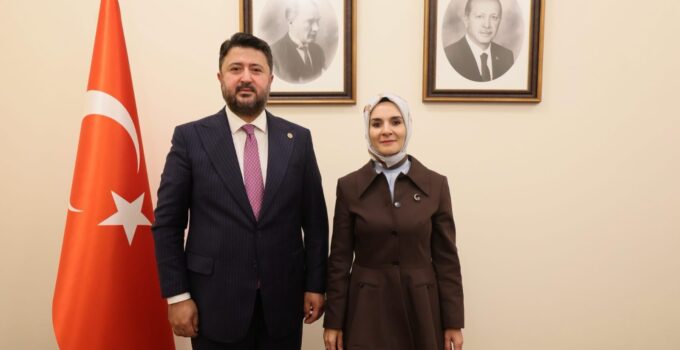 Milletvekili Çalışkan, Bakan Mahinur Özdemir Göktaş ile Hayata Geçirilecek Projeleri Görüştü