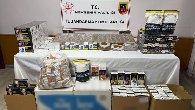 Nevşehir’de Kaçak Tütün Operasyonu: Binlerce Makaron Ele Geçirildi