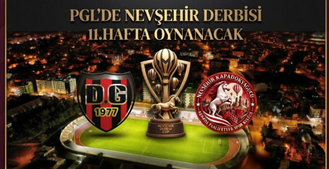 Nevşehir Spor İle Derinkuyugücü 11.Hafta Karşılaşacak