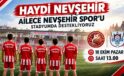 Nevşehir Spor’dan Taraftara Destek Çağrısı