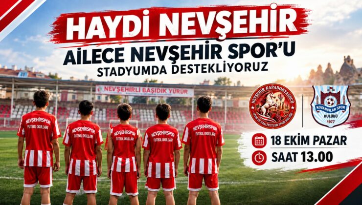 Nevşehir Spor’dan Taraftara Destek Çağrısı