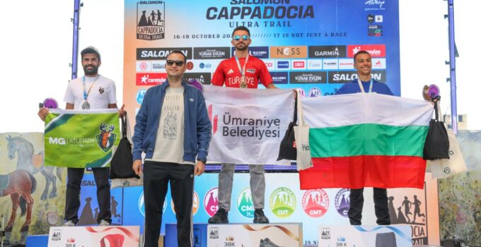 Salomon Cappadocia Ultra Trail’de Dereceye Giren Sporcular Ödüllerini Aldı