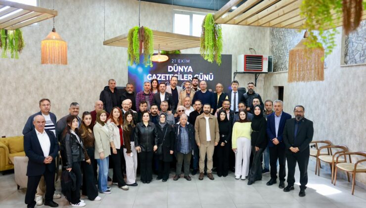 Başkan Rasim Arı, 21 Ekim Dünya Gazeteciler Günü’nde Basın Mensuplarıyla Buluştu
