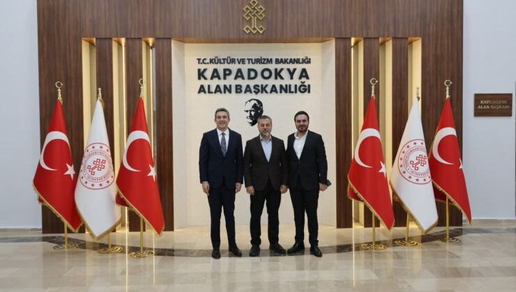 Milletvekili Özgün’den Kapadokya Alan Başkanı Aslanbay’a Ziyaret