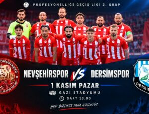 Nevşehirspor, Dersimspor Karşısında Galibiyet Arayacak