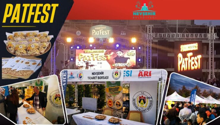 Nevşehir Ticaret Borsası’ndan PATFEST’te Coğrafi İşaretli Kabak Çekirdeği İkramı