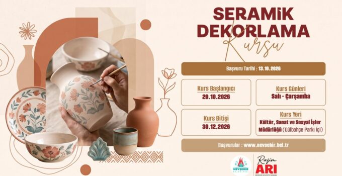 Nevşehir Belediyesi’nden Sanatseverlere Müjde