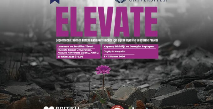 Hatay’da Üreten Kadınlar ELEVATE İle Dijital Dünyaya Hazır