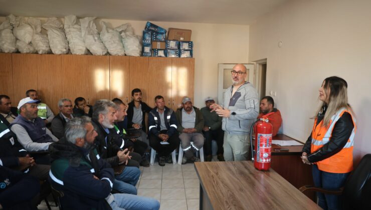 Nevşehir Belediyesi Çalışanlarına “İş Sağlığı ve Güvenliği” Eğitimleri