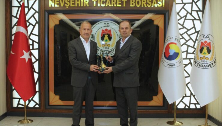 Başkan Çamcı’dan NTB Başkanı Salaş’a Hayırlı Olsun Ziyareti