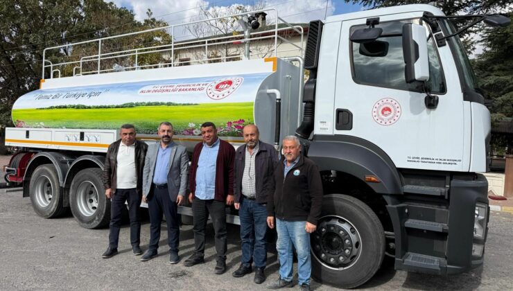 Karapınar Belediyesi’ne Yeni Arazöz! Başkan Yasin Güneş’ten Teşekkür